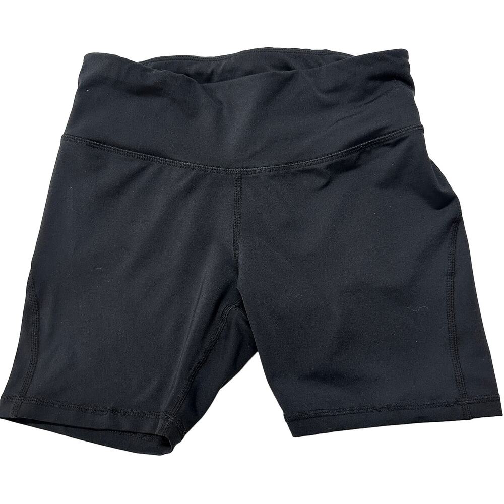 Road Runner Pull On Shorts Size S Black Pocket Athleisure Running Stretch Active